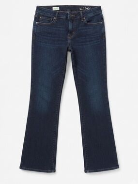 Gap 1969 Sexy Boot Dark Wash Denim Jeans Size 29/8P